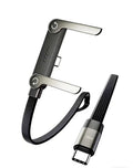 The Viral 240W Type C to C Cable with 360 Degree Aluminum Stand