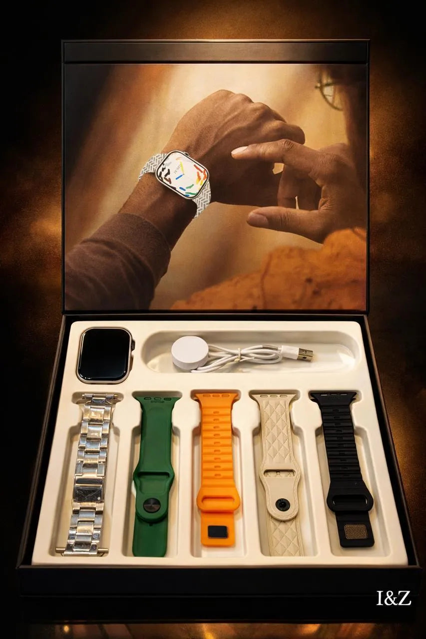 ⌚ MK5 MAX Smart Watch 5+1 Set